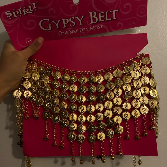 GOLD GYPSY ADJUSTABLE BELT - Picture 1 of 2